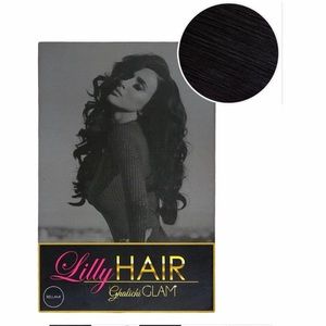 LILLY HAIR JET BLACK, HAIR EXTENSIONS
20in/ 260g